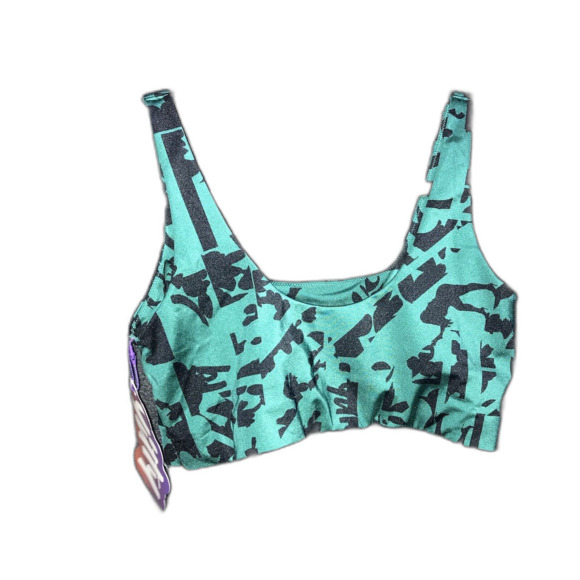 Yitty Sports Bra Headliner Shaping Midi Bralette Green Black Medium Deep Sea Liz - Picture 8 of 10
